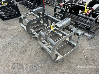 Mid-State E-Series 68 in Root Skid Steer Grapple