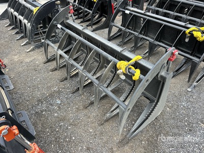 All-Star 78 in Skid Steer Root Rake