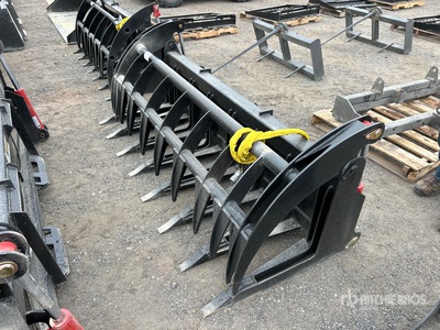 All-Star 84 In Skid Steer Root Rake