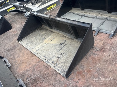 Mid-State 74 in High Volume Skid Steer Bucket