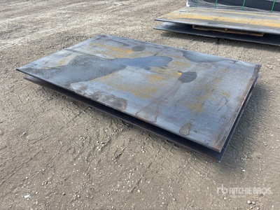 Quantity of 2026 AGT 5 ft x 8 ft (0.75 in Thick) Steel Plates (Unused)