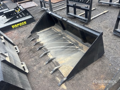 Mid-State 84 in High volume Skid Steer Bucket