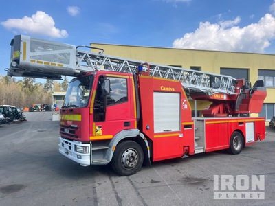 2002 Iveco Eurocargo 130E24 4x2 Aerial Ladder Camión de bomberos