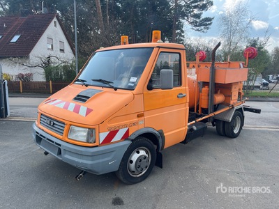 1992 Iveco Turbo Daily 49-10 4x2 Crew Cab Road Marker Service Truck