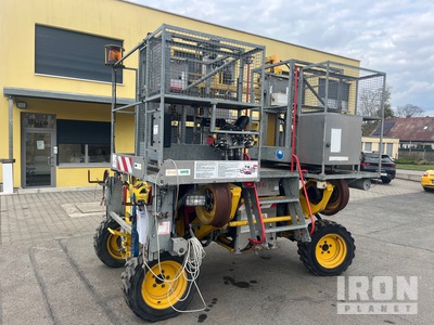 2011 France Elevateur LOR'AXE 4x4 Ride-On Hydraulic Railway Montacargas de construcción