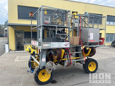 2011 France Elevateur LOR'AXE 4x4 Ride-On Hydraulic Railway Montacargas de construcción