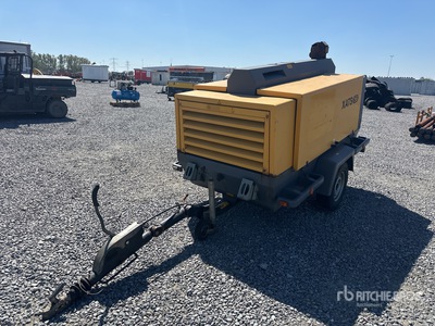 2012 Atlas Copco XATS156DD Mobile Air Compressor