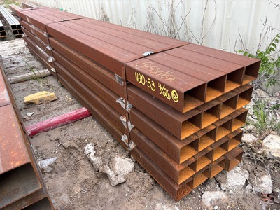 Quantity of (20) 5 in x 4 in x 14 ft 11GA Rectangle Tubing