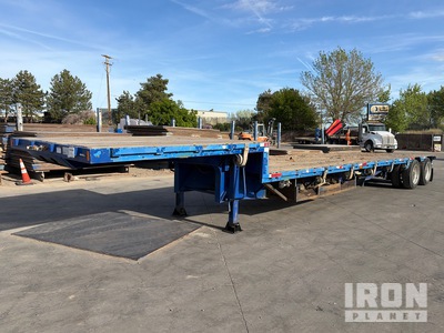 2015 Ledwell LW41 SDT2 30 ft T/A Single Drop Step Deck Trailer