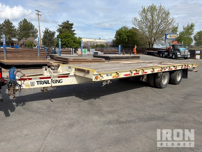 2012 Trail King TK40-242 24 ft T/A フラットベッドトレーラー