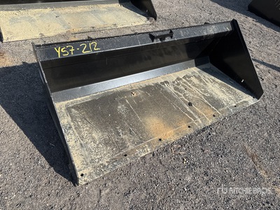 74 in General Purpose Skid Steer Bucket (Unused)