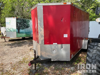 2014 Diamond 12 ft S/A Enclosed Trailer