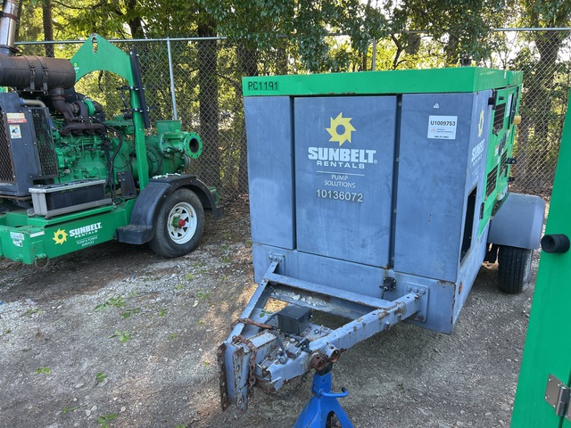 2019 Atlas Copco PAS 150 HFS Trailer-Mounted Water Pump (Inoperable)