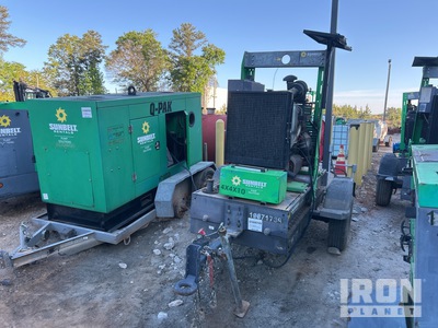 2018 ATLAS COPC PAS100HF Trailer-Mounted Bomba de agua