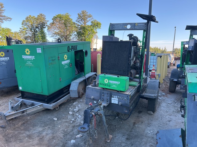 2018 Atlas Copco PAS100HF Trailer-Mounted Water Pump