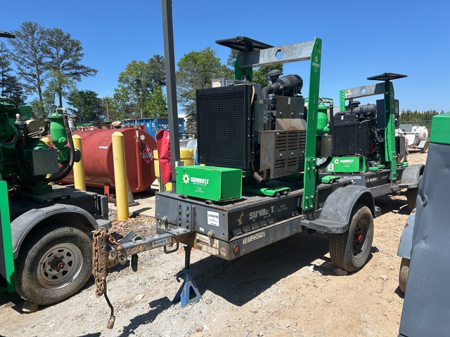 2018 Atlas Copco PAS100HF Trailer-Mounted Water Pump