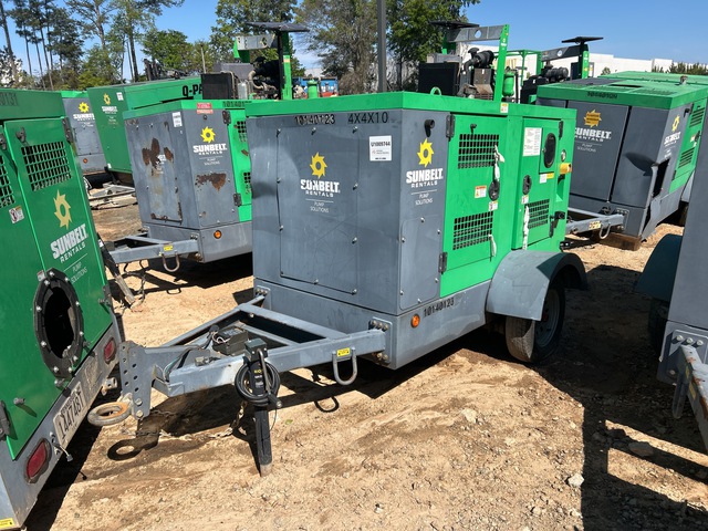2019 Atlas Copco PAS 100 HF Trailer-Mounted Water Pump