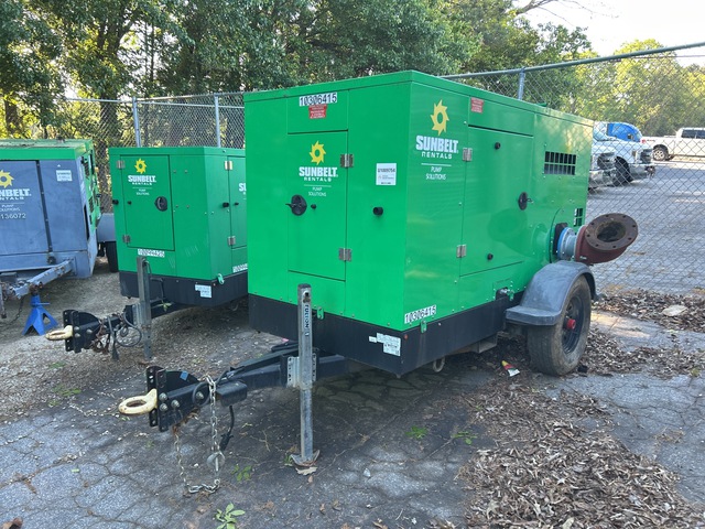 2020 Premier HE6W8 Trailer-Mounted Water Pump (Inoperable)