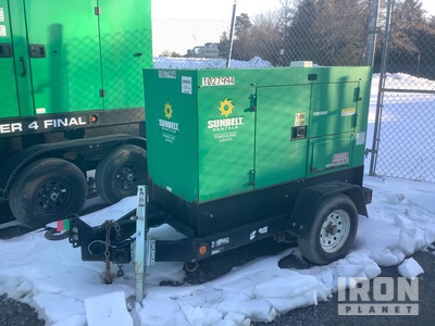2017 Multiquip DCA-25SSIU4F 20 kW Mobile Generator Set