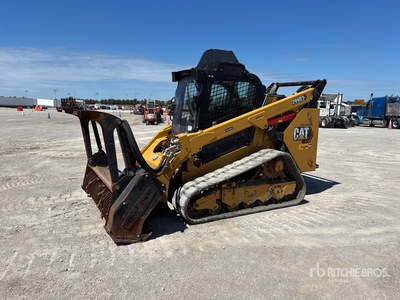 2023 Cat 299D3 XE Two-Speed High Flow Mini pala cingolata