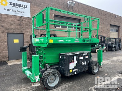 2017 Genie GS-4069RT Diesel 4x4 Podnośnik nożycowy