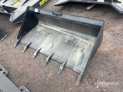 Mid-State 68 in Low Profile Skid Steer Bucket