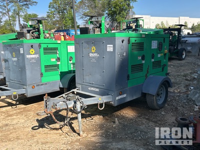 2018 ATLAS COPC PAS100HF Trailer-Mounted Bomba de agua
