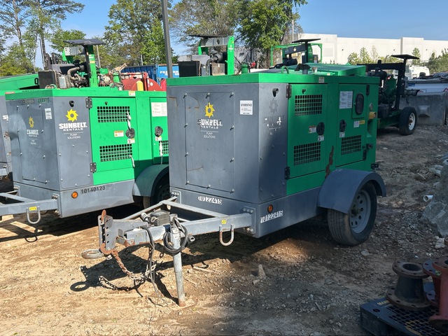 2018 Atlas Copco PAS 100 HF Trailer-Mounted Water Pump