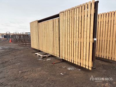 Quantity of (4) 21 ft x 8 ft 9 in Valla de viento