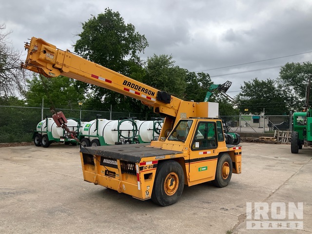 2014 Broderson IC-80-3J 9000 lb 4x2 Carry Deck Crane