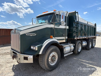 2008 Kenworth T800 Peterbuilt 8x4 Twin-Steer Transfer Wywrotka Tri/A
