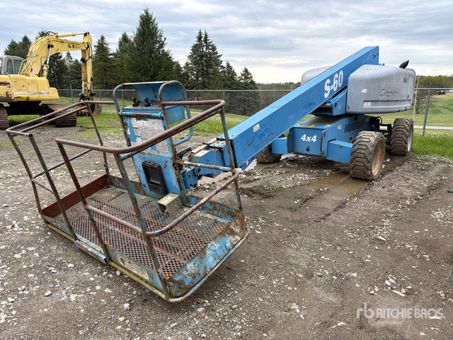 2006 Genie S-60 4WD Diesel Telescopic Boom Lift