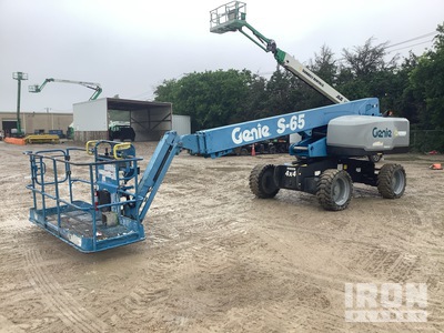 2018 Genie S-65 4WD Diesel Nacelle téléscopique