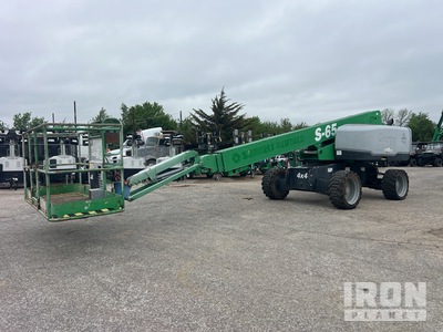 2015 Genie S-65 4WD Diesel Telescopic Boom Lift