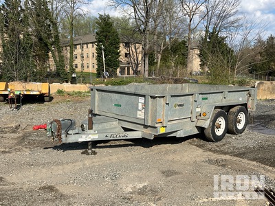 2016 Felling FT10DTHDG 12 ft 2 in T/A مقطورة للتفريغ الخلفي