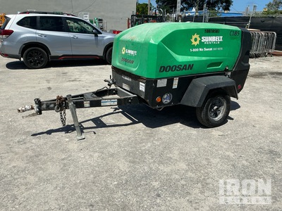 2018 Doosan C185WDZ 185 cfm Mobile Air Compressor