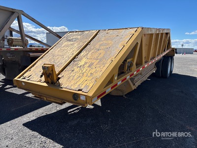 1979 28 ft T/A T/A Remorque à benne centrale