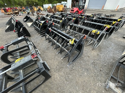 All-Star E Series 78 in Skid Steer Root Rake