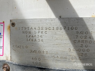 2012 Troxell Vacuum Tanker Trailer