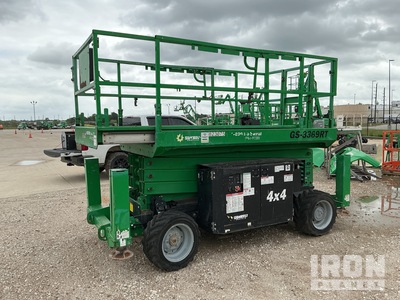 2016 Genie GS-3369RT 4x4 Diesel Scissor Lift
