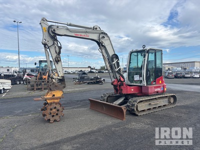 2017 (unverified) Takeuchi TB280FR を見 Mini Excavator