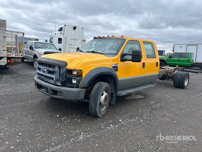 2008 Ford F-550 XL 4x2 Crew Cab Autocarro cabina e telaio