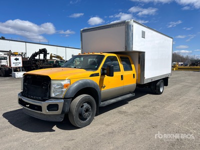 2011 Ford F-550 XL 4x2 Van Truck (Inoperable)