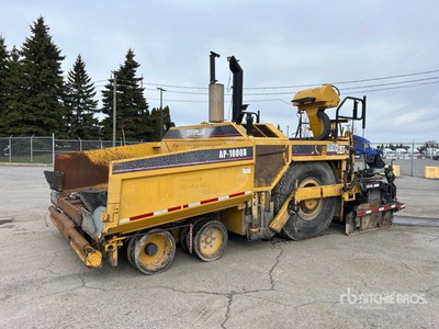 2002 Cat AP-1000B Wheel Asphalt Paver (Inoperable)