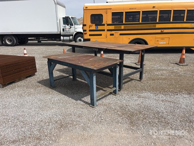 Quantity of (2) Steel Table