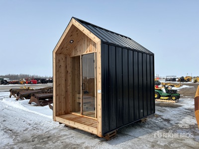 Steamy Escapes Sauna Sales 7 ft x 10 ft Custom Built Hudson Sauna