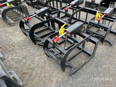 All-Star E Series 72 in Root Skid Steer Grapple