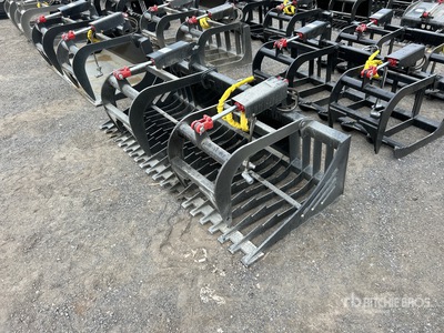 All-Star E Series 78 in Root Skid Steer Grapple