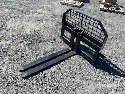 JBX 4000 48 in Skid Steer Forks (Unused)