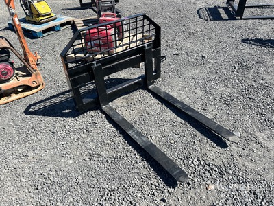 JBX 4000 48 in Skid Steer Forks (Unused)